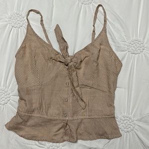 Gingham top